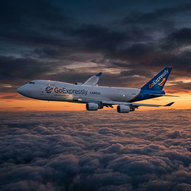 Air Freight Cargo Plane