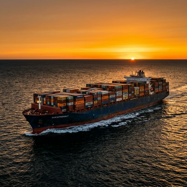 Ocean Freight Container Ship